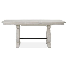 Magnussen Home Bronwyn Chalk White Rectangular Counter Table