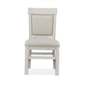 Wood Dining Side Chair w/Upholstered Seat & Back (2/ctn) KD