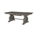 Wood Rectangular Dining Table Base KD