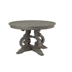 Magnussen Home Tinley Park Dovetail Grey 48 inch Round Dining Table