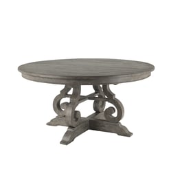 Magnussen Home Tinley Park Dovetail Grey 60 Inch Round Dining Table