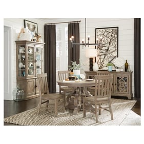 Magnussen Home Tinley Park 5pc Dining Room Set With 48 Inch Round Table