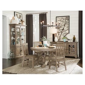 Magnussen Home Tinley Park 5pc Dining Room Set With 60 Inch Round Table