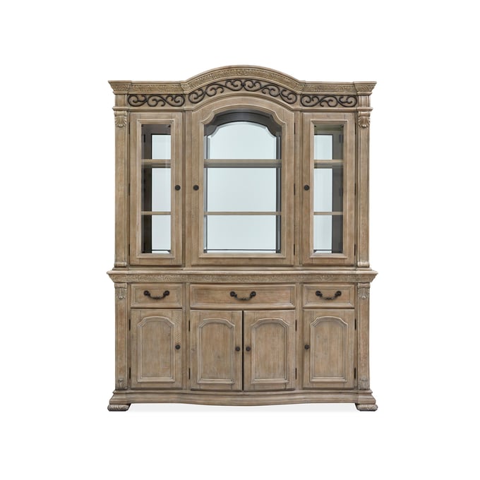 Magnussen Home Marisol Wood Buffet and Hutch MG-D5132-14-18