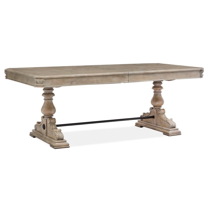 Magnussen Home Marisol Wood Trestle Dining Table MG-D5132-21-DT