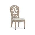 Wood Dining Side Chair w/Upholstered Seat (2/ctn) KD