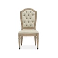 Wood Dining Side Chair w/Upholstered Seat & Back (2/ctn) KD