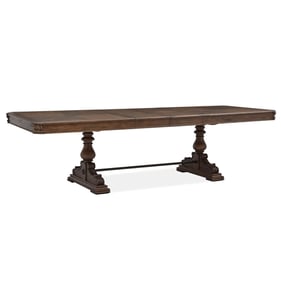 Magnussen Home Durango Wood Trestle Dining Table