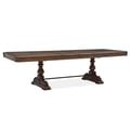 Wood Trestle Dining Table Base KD