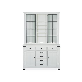 Magnussen Home Harper Springs Wood Server and Hutch