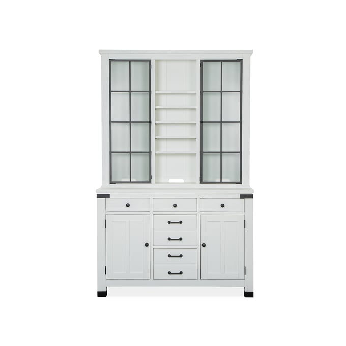 Magnussen Home Harper Springs Wood Server and Hutch MG-D5321-15-18-BH