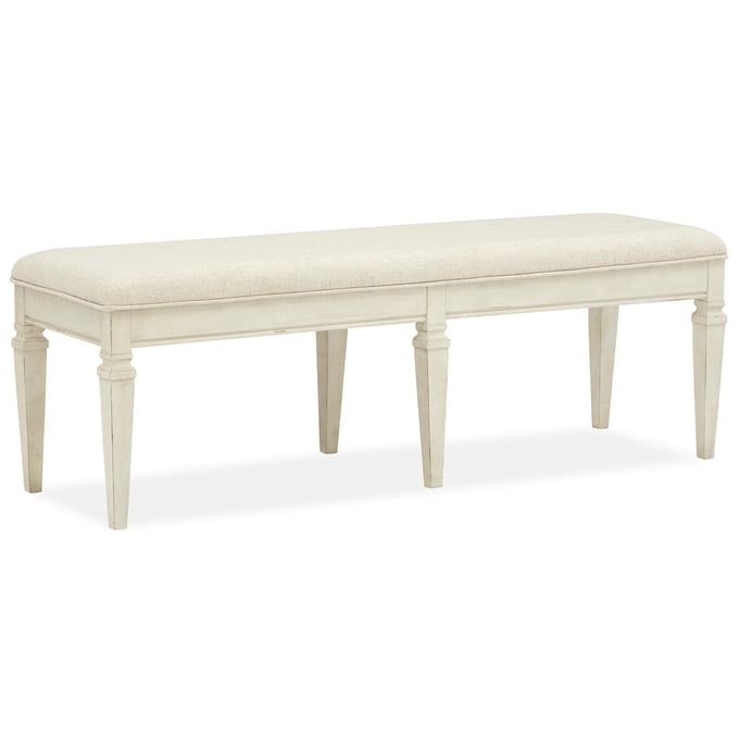 Magnussen Home Newport Wood Bench with Upholstered Seat MG-D5430-68