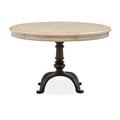 Wood Round Dining Table Base KD