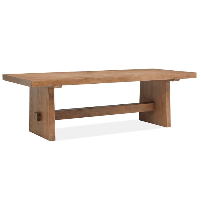 Magnussen Home Lindon Wood Trestle Dining Table MG-D5570-21