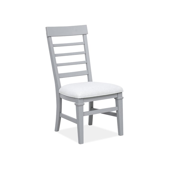 2 Magnussen Home Charleston Gray Dining Side Chairs MG-D5611-62GY