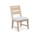 Wood Dining Side Chair w/Upholstered Seat (2/ctn) KD