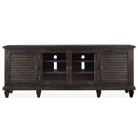 Magnussen Home Calistoga Weathered Charcoal Large Console