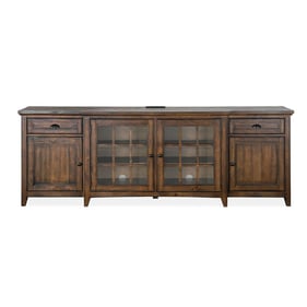 Magnussen Home Bay Creek Toasted Nutmeg 90 Inch Console