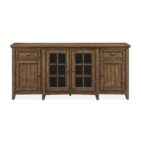 Magnussen Home Bay Creek Toasted Nutmeg 70 Inch Console