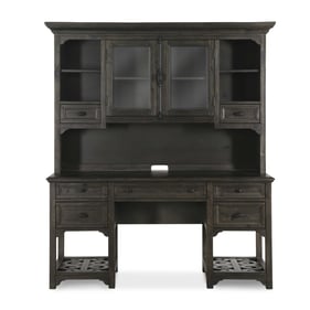 Magnussen Home Bellamy Peppercorn Wood Office Desk