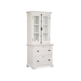 Magnussen Home Bronwyn Wood Lateral File with Hutch