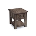 Wood Rectangular End Table KD