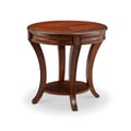 Wood Oval End Table KD