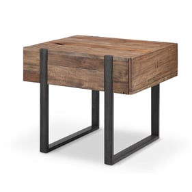 Magnussen Home Prescott Wood Rectangular End Table