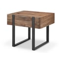 Wood Rectangular End Table KD