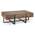 Wood Rectangular Cocktail Table KD