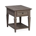 Wood Rectangular End Table KD