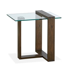 Magnussen Home Bristow Acorn Rectangular End Table