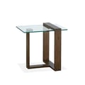 Wood Rectangular End Table Base KD