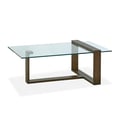 Wood Rectangular Cocktail Table Base KD