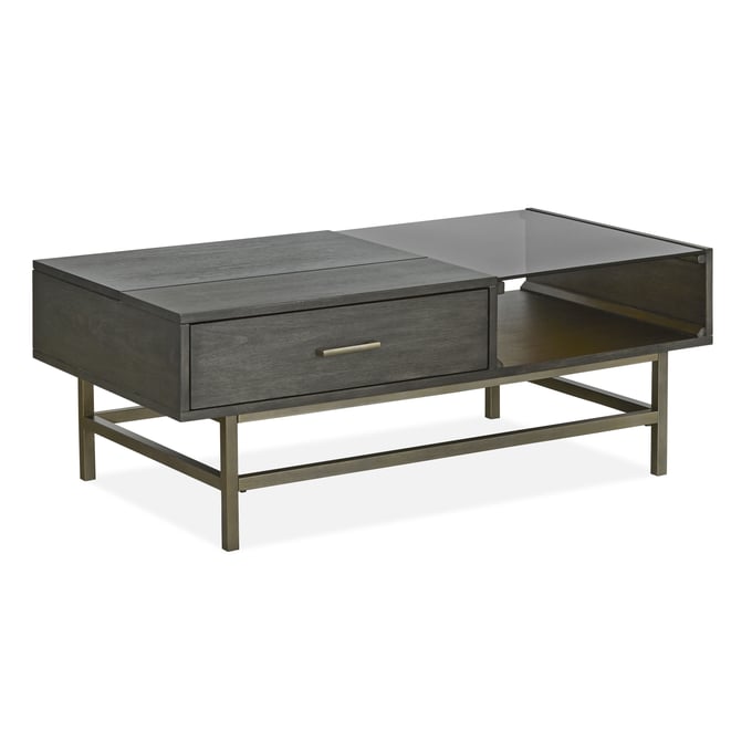 Magnussen Home Fulton Smoke Anthracite Lift Top Cocktail Table MG-T4574-51