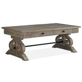 Magnussen Home Tinley Park Wood Rectangular Cocktail Table