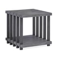 Wood Rectangular End Table KD