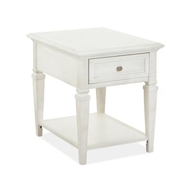 Magnussen Home Newport Wood Rectangular End Table