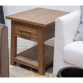 Wood Drawer End Table KD