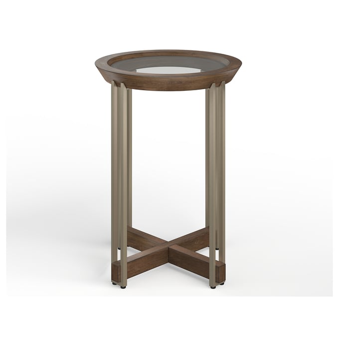 Magnussen Home Elora Metal Round Accent Table MG-T5639-35