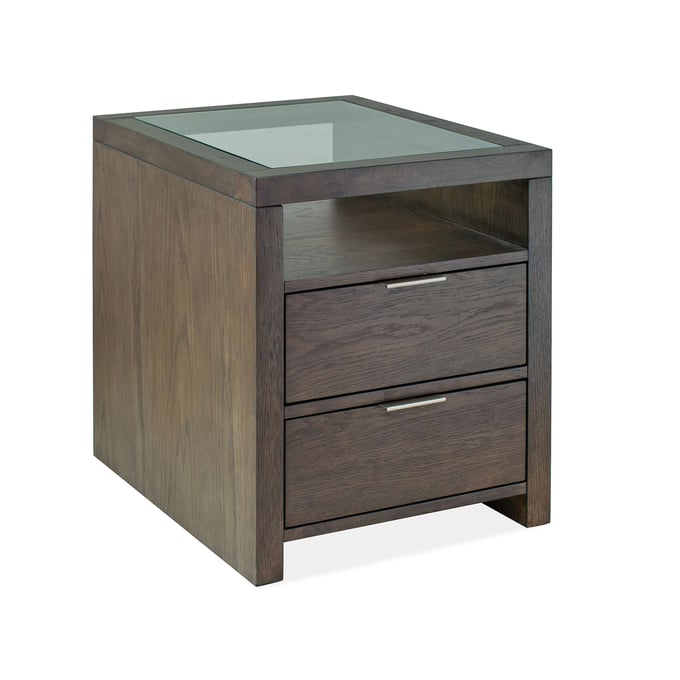 Magnussen Home Merrick Wood Rectangular End Table MG-T5653-03