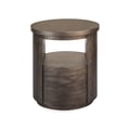 Wood Round End Table SU