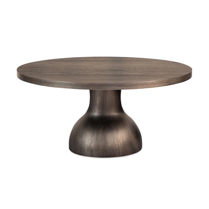 Magnussen Home Bosley Coffee Bean Wood Round Cocktail Table MG-T5762-45-CT