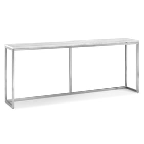 Magnussen Home Esme White Rectangular Sofa Table