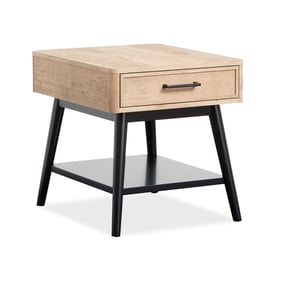 Magnussen Home Fletcher Driftwood End Table