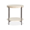 Wood Round End Table KD