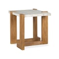 Wood Rectangular End Table KD