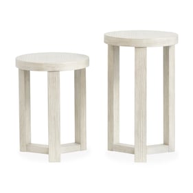 Magnussen Home Refton Balboa Mist Nesting Accent Table