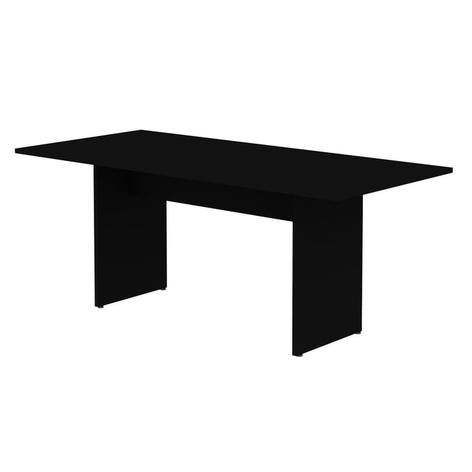 Manhattan Comfort Nomad Black Modern Dining Table MHC-122GMC2