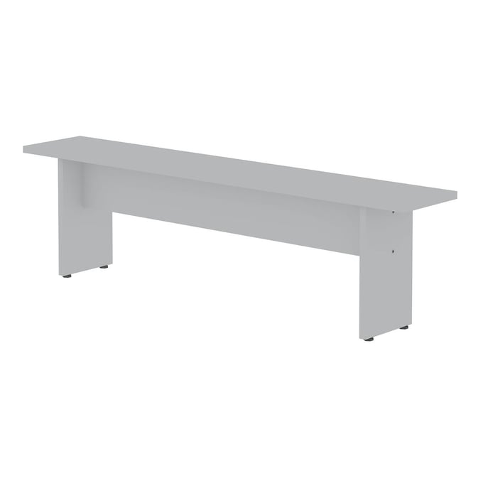 Manhattan Comfort Nomad White Modern Dining Bench MHC-123GMC1